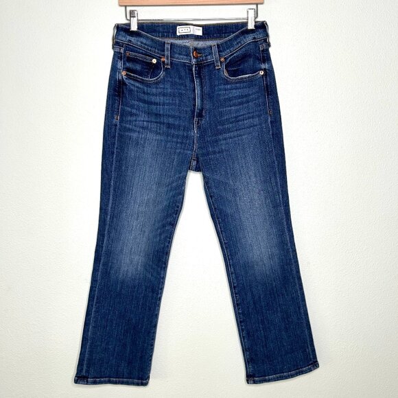 AYR The Pop High-Rise Straight Leg Crop in Icon Wash Size 32 Short - Picture 11 of 11